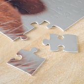 最も可愛い赤ん坊の動物 |ジャック・ラッセル・ドッグ・サンタクロース ジグソーパズル (側面)