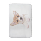 最も可愛い赤ん坊の動物 |スウィートベビーコルギ バスマット (正面縦)