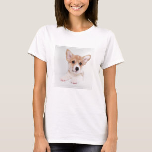 最も可愛い赤ん坊の動物  スウィートベビーコルギ Tシャツ