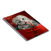 最も可愛い赤ん坊の動物 |スコティッシュフォールドキットン ノートブック (右側)