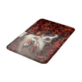 最も可愛い赤ん坊の動物 |スパニエル犬(紅葉) バスマット (アングル)