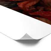 最も可愛い赤ん坊の動物 |スパニエル犬(紅葉) ポスター (角)