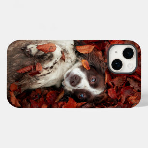 最も可愛い赤ん坊の動物 スパニエル犬(紅葉) Case-Mate iPhone 14ケース