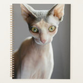 最も可愛い赤ん坊の動物 |スフィンクス猫 プランナー手帳 (正面)