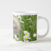 最も可愛い赤ん坊の動物 | スペインの Hedgehog ジャンボコーヒーマグカップ (右)