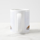 最も可愛い赤ん坊の動物 |スリーピーベビータイガーカッブ ジャンボコーヒーマグカップ (裏面)