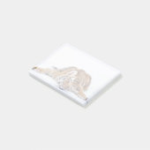 最も可愛い赤ん坊の動物 |スリーピーベビータイガーカッブ ポストイット (アングル)