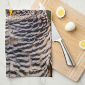 最も可愛い赤ん坊の動物 |タウニーフクロウ キッチンタオル (四つ折り)