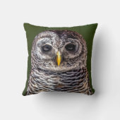 最も可愛い赤ん坊の動物 |タウニーフクロウ クッション (裏面)