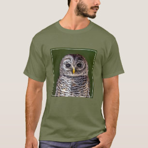 最も可愛い赤ん坊の動物 タウニーフクロウ Tシャツ