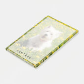 最も可愛い赤ん坊の動物 |タンポポのウェスティー・ドッグ ポストイット (アングル)