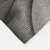 最も可愛い赤ん坊の動物 |チョコレートDapple Dachshund フリースブランケット (角)