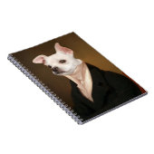 最も可愛い赤ん坊の動物 |チワ王室のワポートレート ノートブック (右側)