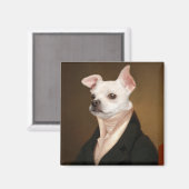 最も可愛い赤ん坊の動物 |チワ王室のワポートレート マグネット (正面/裏面)