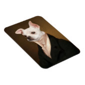 最も可愛い赤ん坊の動物 |チワ王室のワポートレート マグネット (右側)