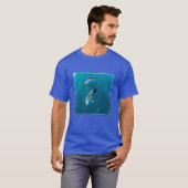 最も可愛い赤ん坊の動物 |ドルフィンファミリー Tシャツ (正面フル)