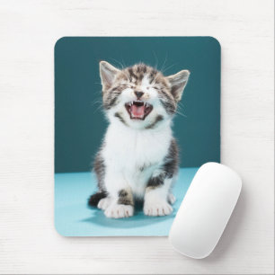 最も可愛い赤ん坊の動物 ニャーグベビー子猫 マウスパッド