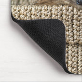 最も可愛い赤ん坊の動物 |バスケット内のハリネズミ マウスパッド (コーナー)