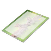 最も可愛い赤ん坊の動物 |バニーキス ノートパッド (アングル)