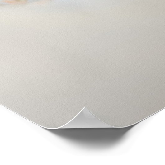 最も可愛い赤ん坊の動物 |パイピングプローバーシック ポスター (角)