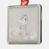 最も可愛い赤ん坊の動物 |パイピングプローバーシック メタルオーナメント (左)