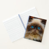 最も可愛い赤ん坊の動物 ヒマラヤ猫|ヒマラヤ ノートブック (内部)