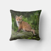 最も可愛い赤ん坊の動物 |フォキシスマイル クッション (裏面)