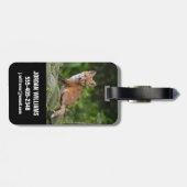 最も可愛い赤ん坊の動物 |フォキシスマイル ラゲッジタグ (裏面横)