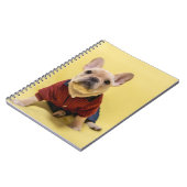 最も可愛い赤ん坊の動物 |フランスのブルドッグ ノートブック (左側)