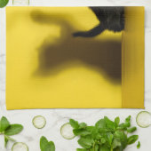 最も可愛い赤ん坊の動物 |ブラックキャット遊ズ キッチンタオル (折り畳み)