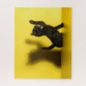 最も可愛い赤ん坊の動物 |ブラックキャット遊ズ ジグソーパズル (縦)