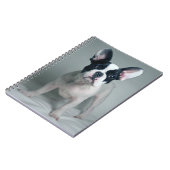 最も可愛い赤ん坊の動物 |ブルドッグフランスのの子犬 ノートブック (左側)