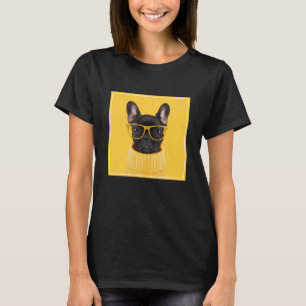 最も可愛い赤ん坊の動物 ブルドッグフランスのサングラス Tシャツ