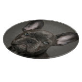 最も可愛い赤ん坊の動物 |ブルドフランスのッグ カッティングボード (角)