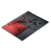 最も可愛い赤ん坊の動物 |ブルフランスのドッグレッドハンドバッグ ノートブック (左側)