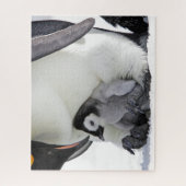 最も可愛い赤ん坊の動物 |ベビーエンペエンペンギン ジグソーパズル (縦)