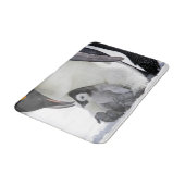 最も可愛い赤ん坊の動物 |ベビーエンペエンペンギン バスマット (アングル)