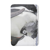 最も可愛い赤ん坊の動物 |ベビーエンペエンペンギン バスマット (正面縦)