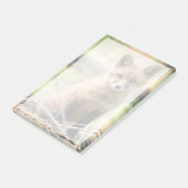 最も可愛い赤ん坊の動物 |ベビーキツネ ポストイット (アングル)