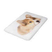 最も可愛い赤ん坊の動物 |ベビーコーギパピーポートレート バスマット (アングル)