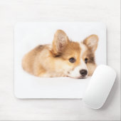 最も可愛い赤ん坊の動物 |ベビーコーギパピーポートレート マウスパッド (マウス)