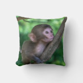 最も可愛い赤ん坊の動物 |ベビーサル クッション (正面)