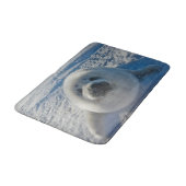 最も可愛い赤ん坊の動物 |ベビーシール バスマット (アングル)