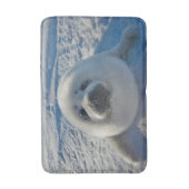 最も可愛い赤ん坊の動物 |ベビーシール バスマット (正面縦)