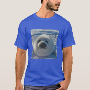 最も可愛い赤ん坊の動物 ベビーシール Tシャツ