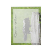 最も可愛い赤ん坊の動物 |ベビースカンク ノートパッド (回転)