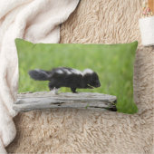 最も可愛い赤ん坊の動物 |ベビースカンク ランバークッション (ブランケット)