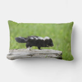 最も可愛い赤ん坊の動物 |ベビースカンク ランバークッション (正面)