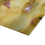 最も可愛い赤ん坊の動物 |ベビーダックグループ カッティングボード (角)