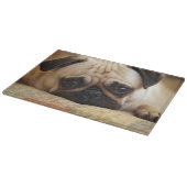 最も可愛い赤ん坊の動物 |ベビーパピー カッティングボード (角)